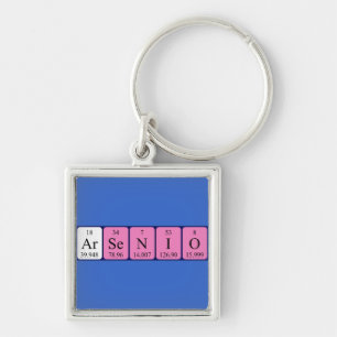 Arsenio periodic table name keyring