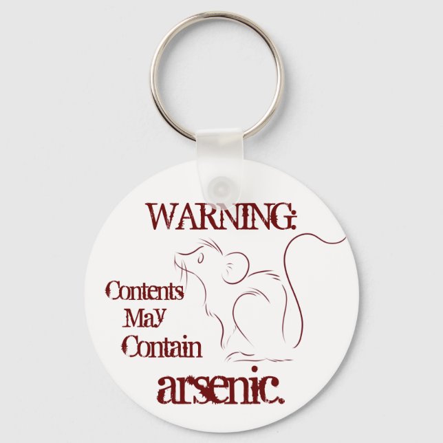 Arsenious Rat Keychain (Front)