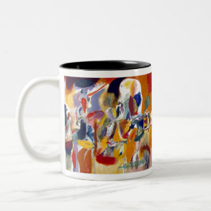 Arshile Gorky Water of the Flowery Mill Two-Tone Coffee Mug
