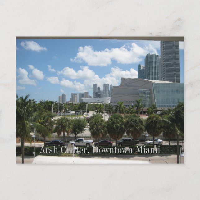 Arsht Centre, Downtown Miami Post Card (Front)
