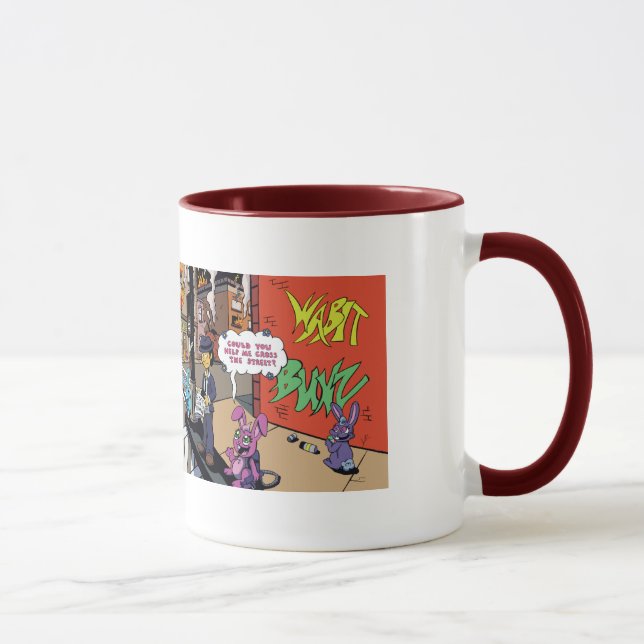 Arson Bunnies Mug (Right)