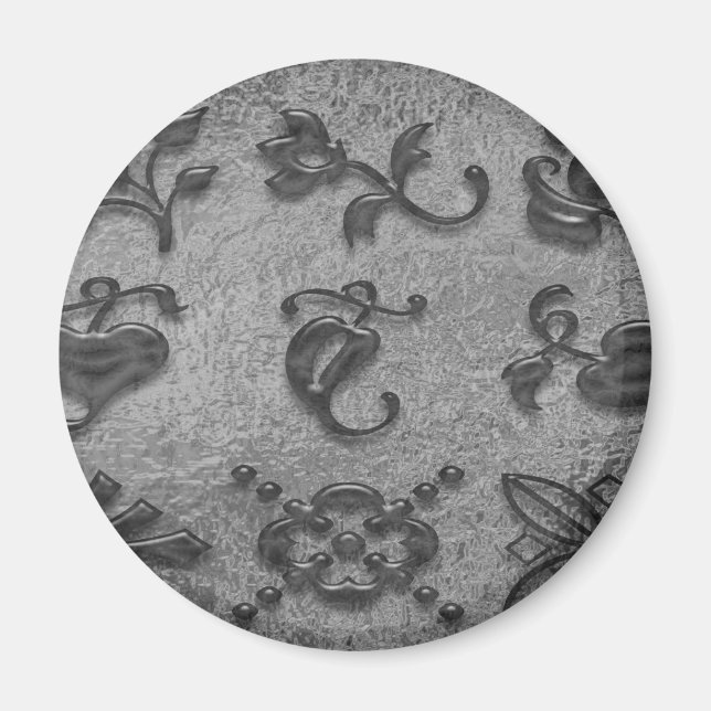 Art101 Black Beauty Jewels Magnet (Front)