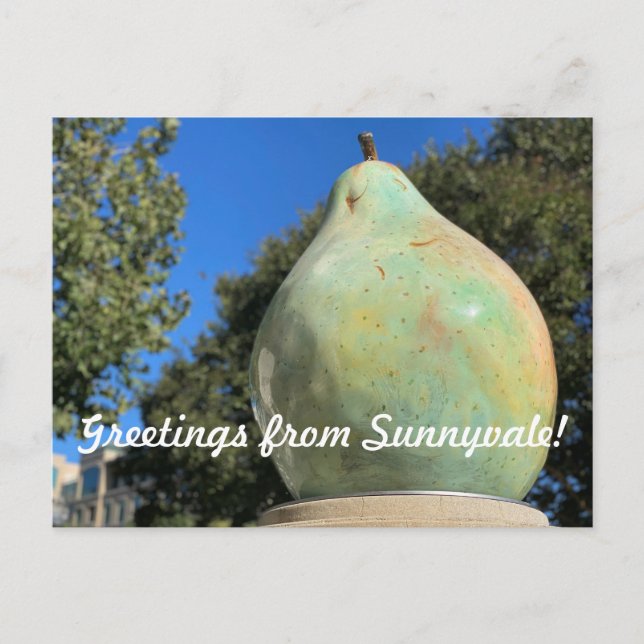 Art2Celebrate: Greetings from Sunnyvale Postcard (Front)