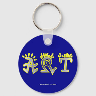 Art (4c) Keychain