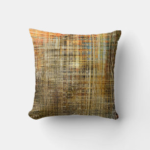 Art abstract colorful geometric intersection backg cushion