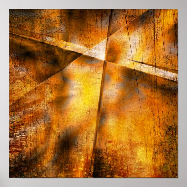art abstract colourful background poster (Front)