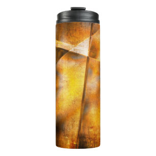 art abstract colourful background thermal tumbler