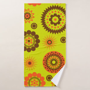 art abstract colourful watercolor paper background bath towel
