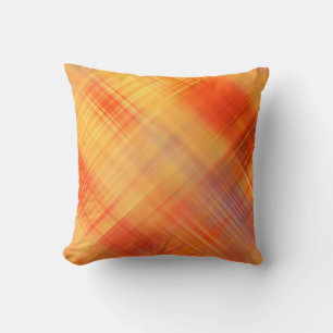 art abstract geometric diagonal lines pattern, blu cushion
