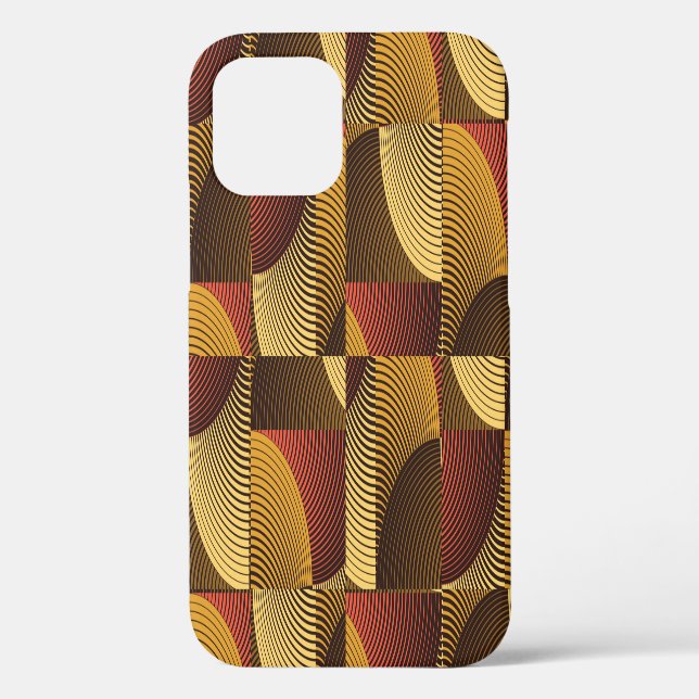 Art Abstract Geometric Textured Background Case-Mate iPhone Case (Back)
