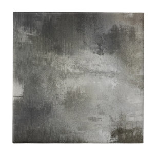 art abstract grunge black and white textured tile