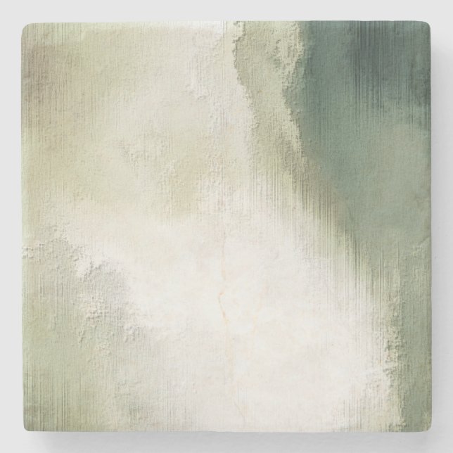 art abstract grunge dust textured background stone coaster (Front)