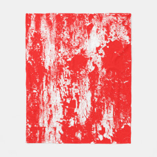 Art abstract grunge illustration ink brush effect  fleece blanket