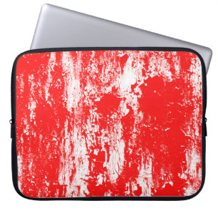 Art abstract grunge illustration ink brush effect  laptop sleeve