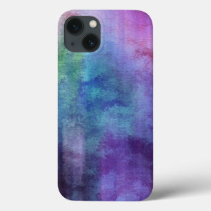art abstract watercolor background on paper 2 iPhone 13 case