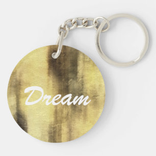 art abstract watercolor background on paper 4 key ring