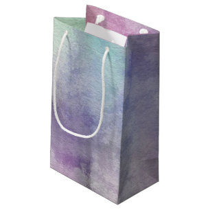 art abstract watercolor background on paper 5 2 small gift bag