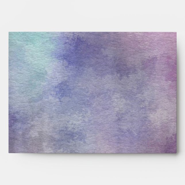 art abstract watercolor background on paper 5 envelopes (Front)