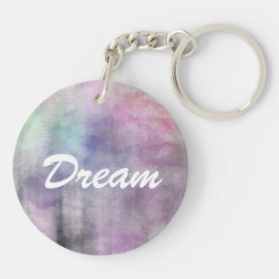 art abstract watercolor background on paper 5 key ring
