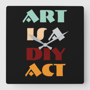 Art Act Wall Clock
