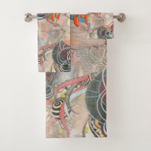 Art-analogue Mind drawing Bath Towel Set
