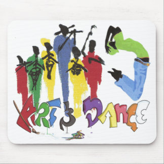 art and dance mouse mat