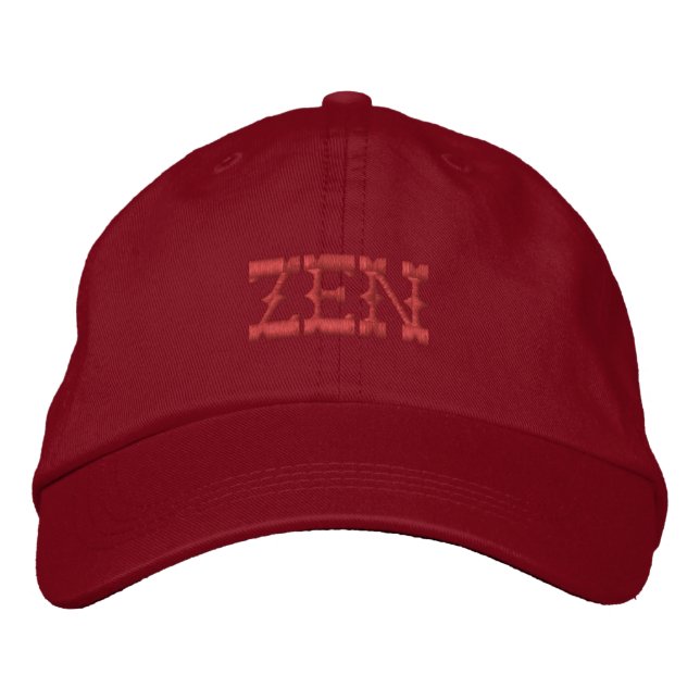 ART AND DESIGN STYLE EMBROIDERED CAP  (Front)