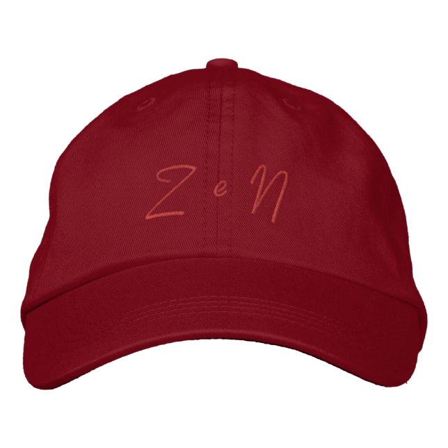 ART AND DESIGN STYLE EMBROIDERED CAP  (Front)