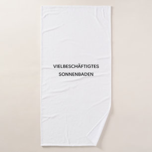 ART AND DESIGN TOWEL