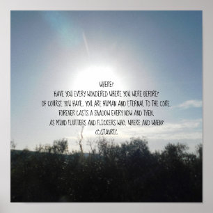 ART AND DESIGN WALL POSTER