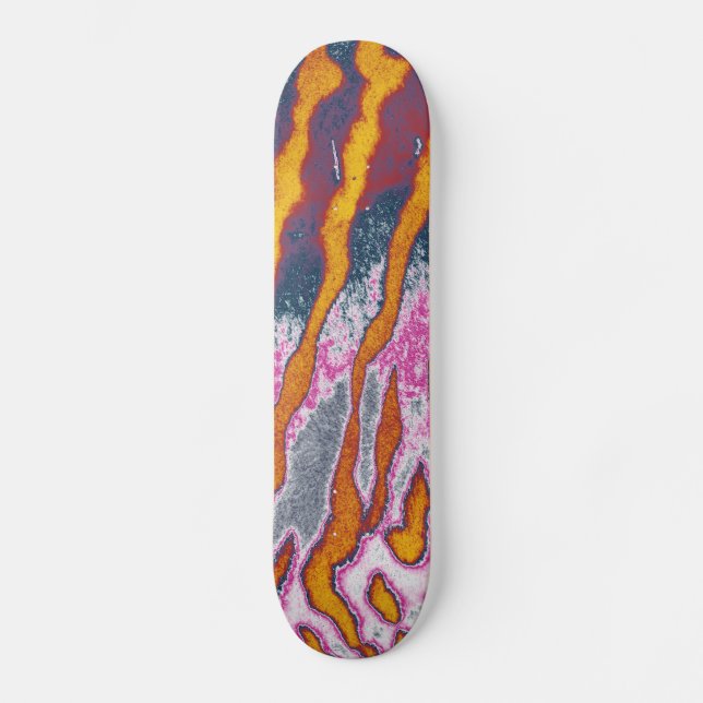 Art animal fur 4 skateboard (Front)