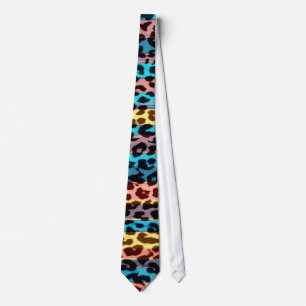 Art animal fur abstract texture tie