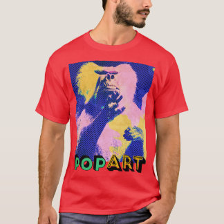 Art Baboon Primate Retro T-Shirt