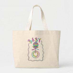 Art Baby Large Tote Bag