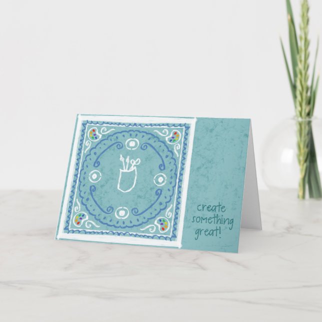 Art Bandanna Card (Front)