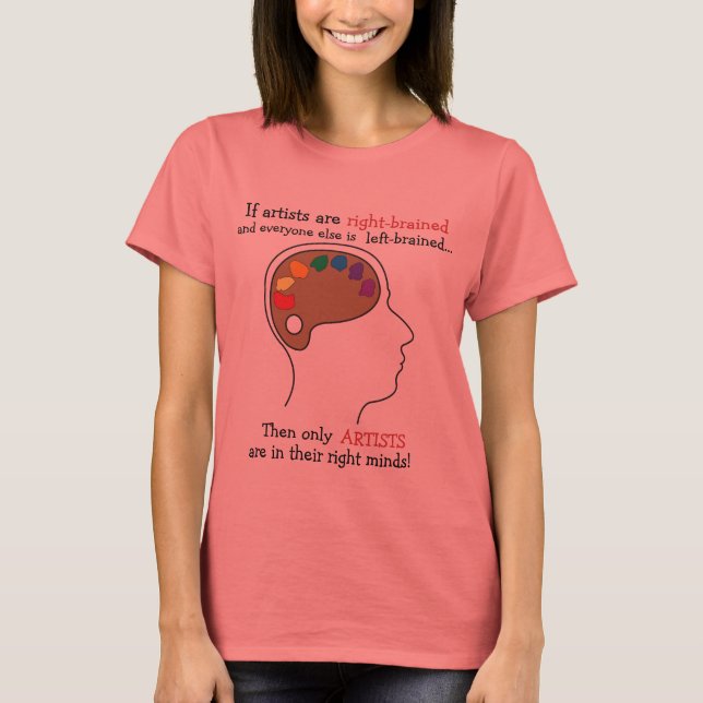 Art Brain T-Shirt (Front)