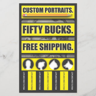 Art bulletin flyer