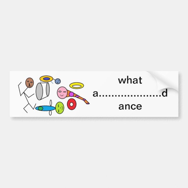 art bumper sticker (Front)