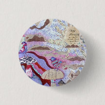 Art button, art pin, button, pin, accessories