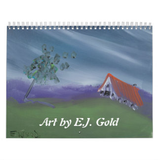 Art by E.J. Gold Calendar