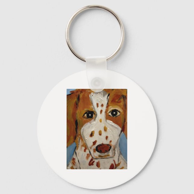 art by eric ginsburg key ring (Front)