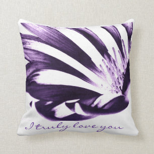 Art by Heather Purple Passion, Throw Pillow