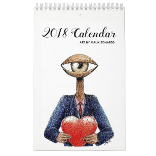 Art By Malik - 2018 Calendar (Version 2)