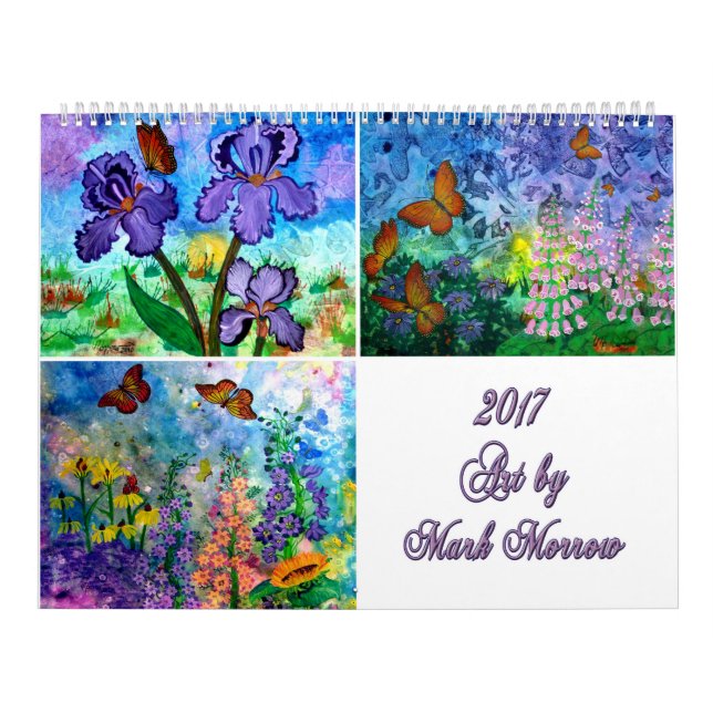 Art By Mark 2017 Calendar (Cover)