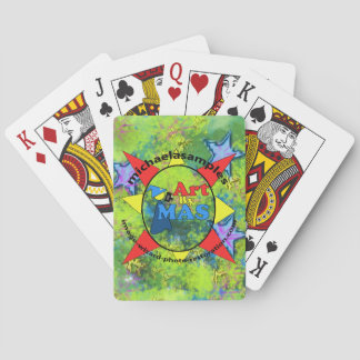 Art By MAS logo on playing cards