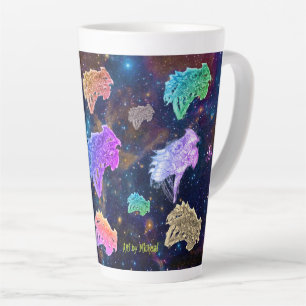 Art by Micheal Dragon Latte Mug