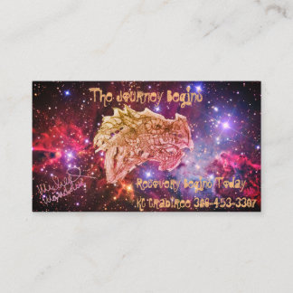 Art by Micheal The Journey Begins Business Card