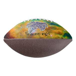 Art by Micheal The Journey Begins Football American Football