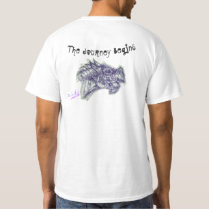 Art by Micheal The Journey Begins T-shirt