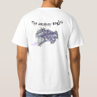 Art by Micheal The Journey Begins T-shirt